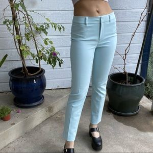 WHBM baby blue slacks